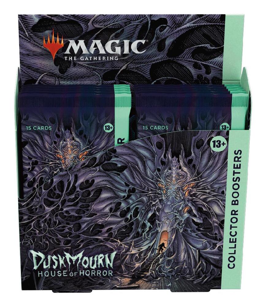 collector booster display box Duskmourn: House of Horror